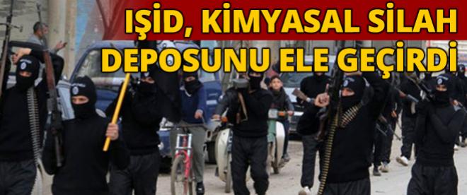 IŞİD kimyasal silah deposunu ele geçirdi