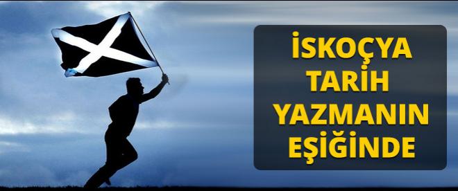 &quot;İskoçya tarih yazmanın eşiğinde&quot;