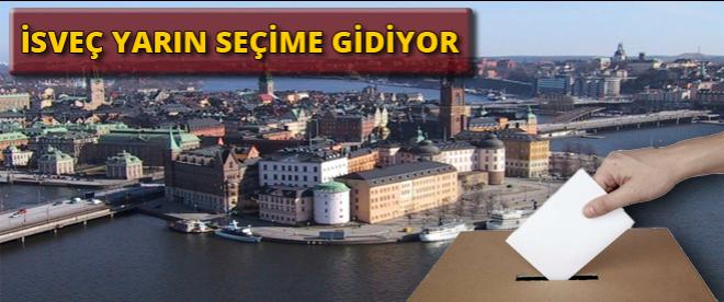 İsveç yarın seçime gidiyor