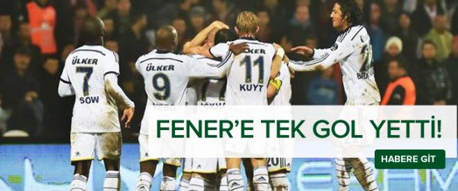 Fenerbahçeye Balıkesirde tek gol yetti!