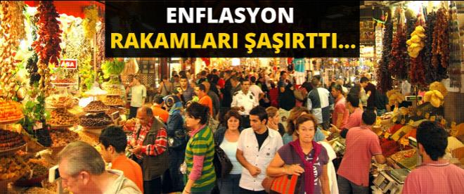 Enflasyon rakamları şaşırttı!