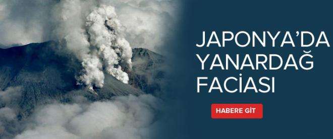 Japonyada yanardağ faciası