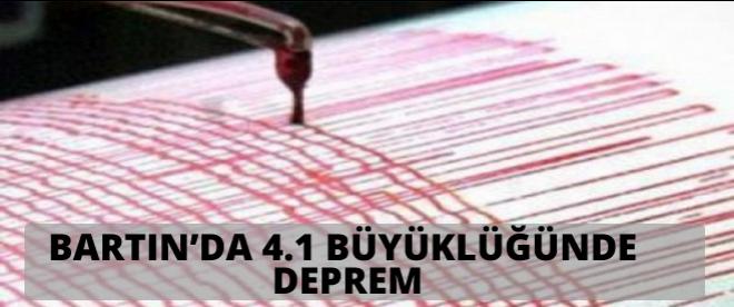 Bartında deprem oldu