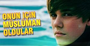 Justin Bieber için Müslüman oldular!