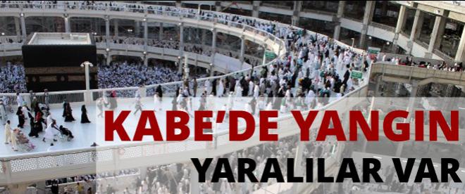 Kabede yangın: 14 yaralı