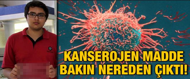 Kanserojen madde bakın nereden çıktı