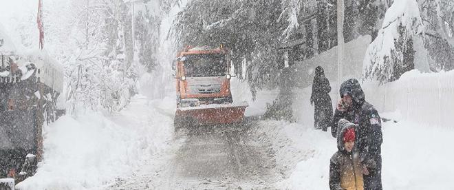 Doğu Karadeniz için yoğun kar uyarısı