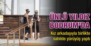 Kate Moss, Bodrumda tatil yapıyor