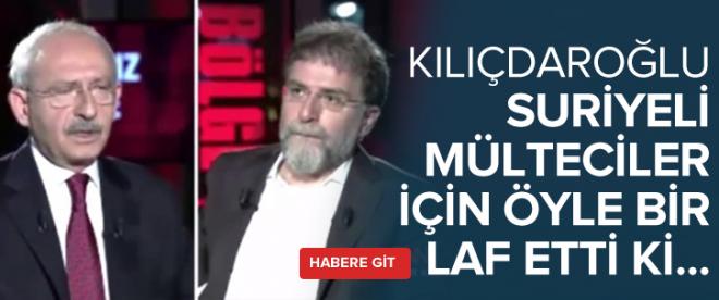 Kılıçdaroğlundan mülteci gafı