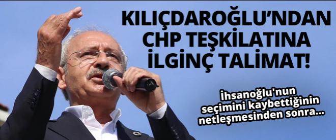 Kılıçdaroğlundan ilginç talimat!