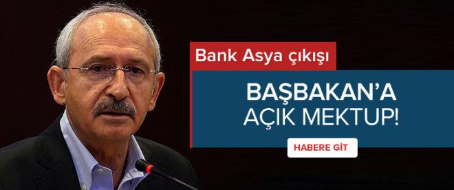 Kılıçdaroğlundan Davutoğluna Bank Asya mektubu