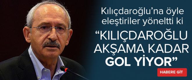 Kılıçdaroğluna öyle eleştiriler yöneltti ki...