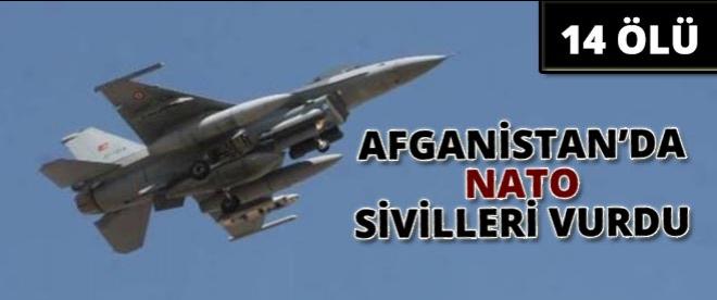 Afganistanda NATO sivilleri vurdu