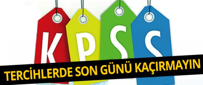 KPSS tercihleri başlıyor!