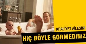 Kraliyet ailesini hiç böyle görmediniz