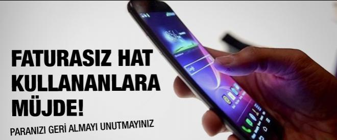 Faturasız hatta fazla vergiye iade geliyor