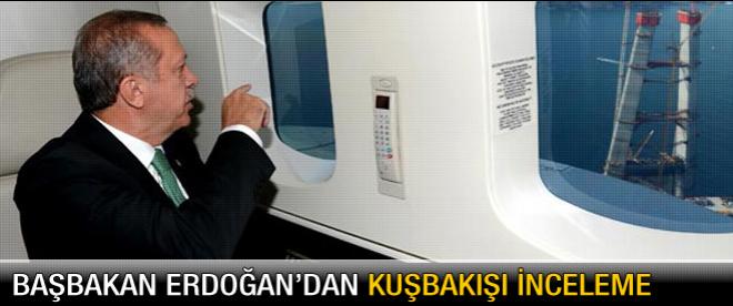 Başbakan'dan 3. köprüye inceleme