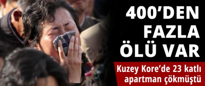 Kuzey Korede 23 katlı apartman çöktü: 400den fazla ölü