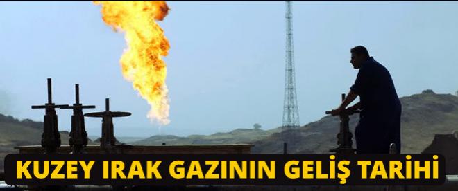 Kuzey Irak gazının Türkiyeye geliş tarihi