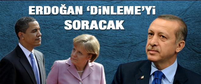 NATO zirvesinde Obama ve Merkele dinleme sorusu