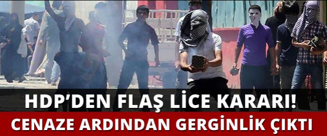 HDPden flaş Lice açıklaması!