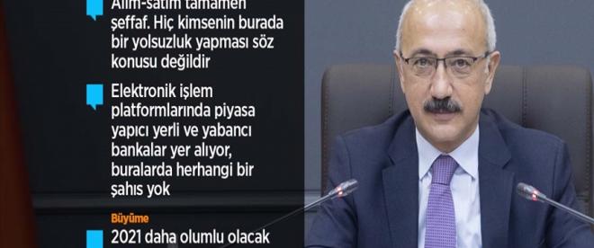 Hazine ve Maliye Bakanı Elvan: İlk çeyrekte yüzde 5, ikinci çeyrekte çift rakamlı bir büyüme söz konusu olacak