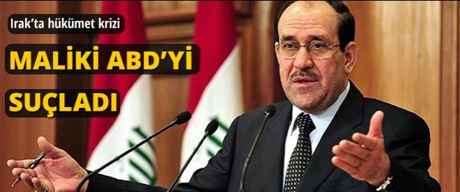 Nuri el-Maliki, ABDyi suçladı