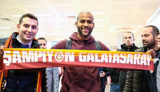 Galatasarayın yeni transferi Marcao İstanbula geldi