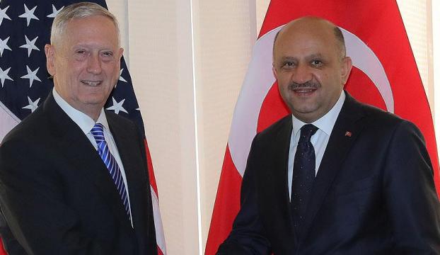 Milli Savunma Bakanı Işık, ABD Savunma Bakanı Mattis ile görüştü