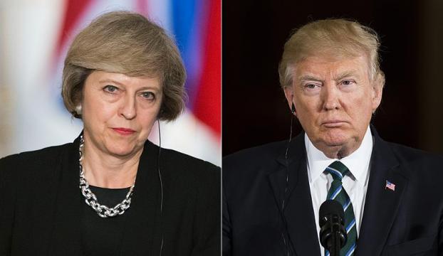 İngiltere Başbakanı May, Trump ile telefonda görüştü