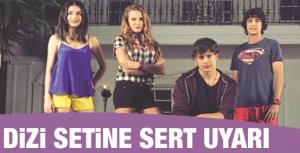 Dizi seti baskın yedi