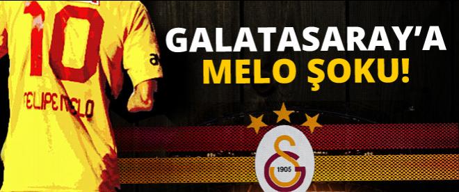 Galatasaraya Melo şoku!