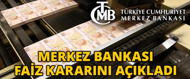 Merkez Bankası faizi indirdi