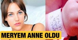 Meryem Uzerli anne oldu