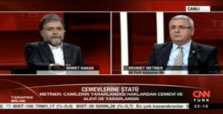 testMehmet Metiner: Cemevleri terör yuvasıdır