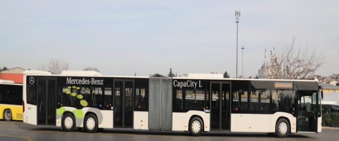 Metrobüs hattında çalışacak yeni aracın testine başlandı