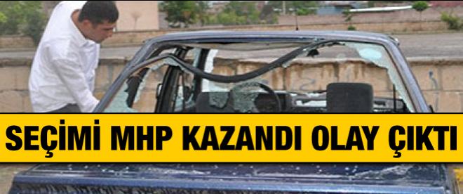 MHP kazandı, olay çıktı!