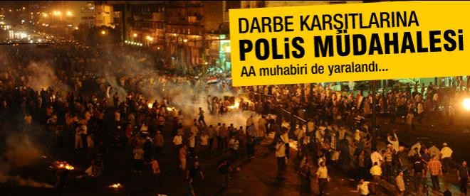 Mısır'da göstericilere polis müdahalesi