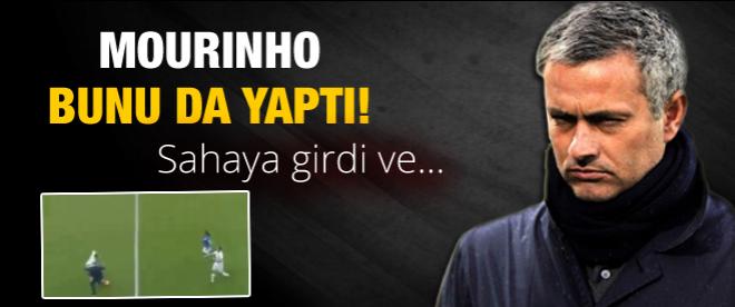 Mourinho bunu da yaptı!