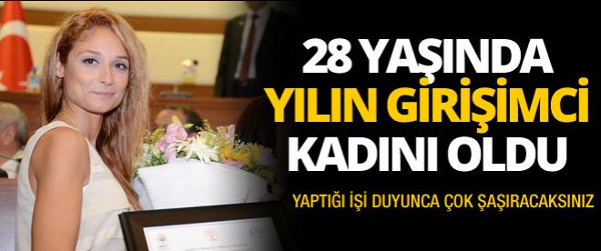 28 yaşında yılın kadını oldu