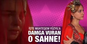 Muhteşem Yüzyıla damga vuran sahne