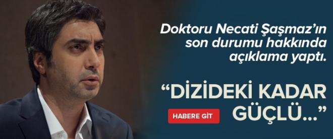 Necati Şaşmazın sağlık durumu