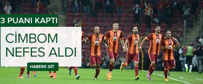 Galatasaray kendine geldi!