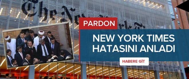 New York Times, hatasını anladı