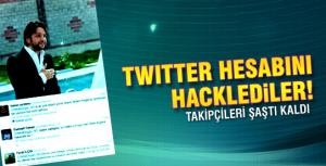 Twitter hesabı hacklendi!