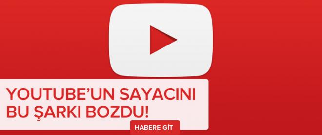 Youtubeun sayacını bozdu!