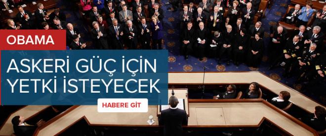 Obama askeri güç için yeni yetki isteyecek