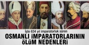 Osmanlı Sultanlarının ölüm nedenleri