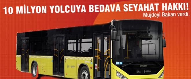 10 milyon kişiye bedava seyahat hakkı geliyor...