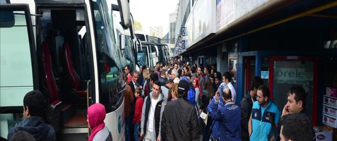 6 günde 600 bin kişi İstanbuldan gidiyor